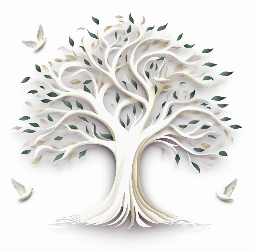 Treeshaped Interactive Logo Tree - Matthew 13:31-33
