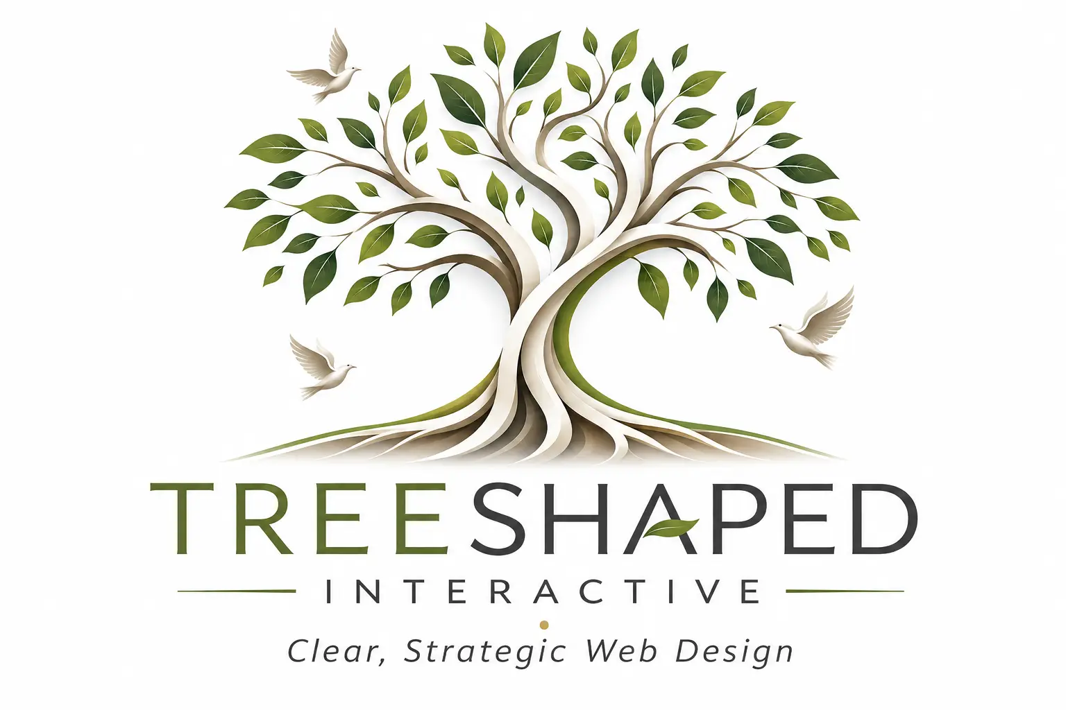 Treeshaped Interactive Logo Tree - Matthew 13:31-33